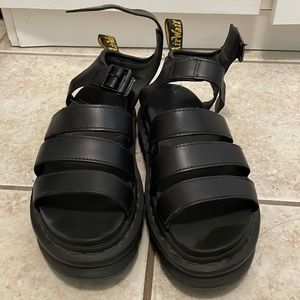 Dr Martens Blaire Brando leather sandals